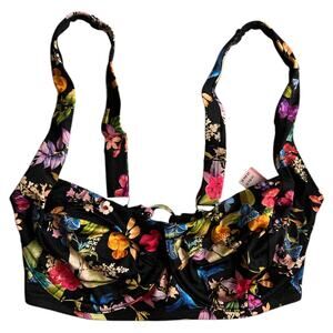Victoria's Secret Swim Birds of Paradise Bikini Top 32DD